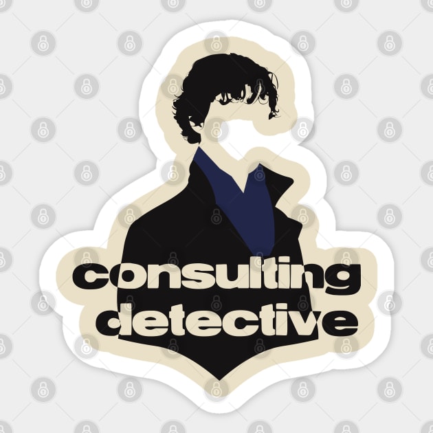 Consulting Detective Sticker by Meta Cortex